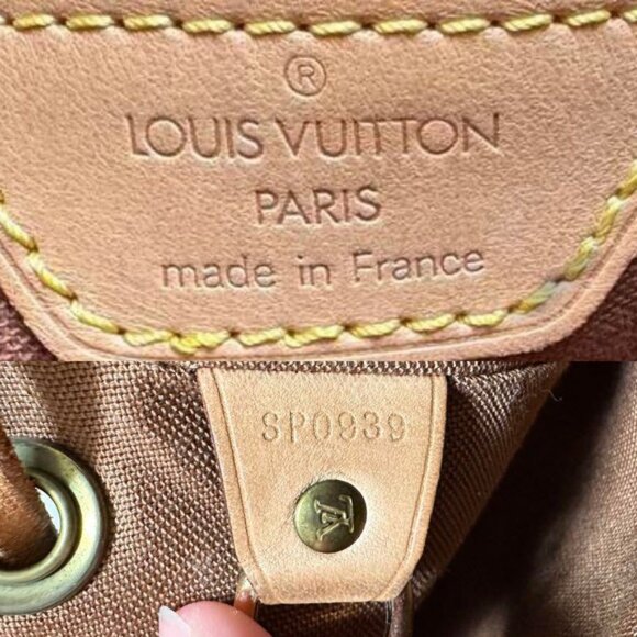 🔥EXTRA LARGE🔥 Louis Vuitton Backpack Monogram Montsouris GM Bag LV - Picture 6 of 16
